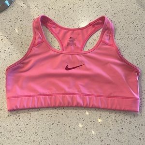 Pink Nike Sports Bra M